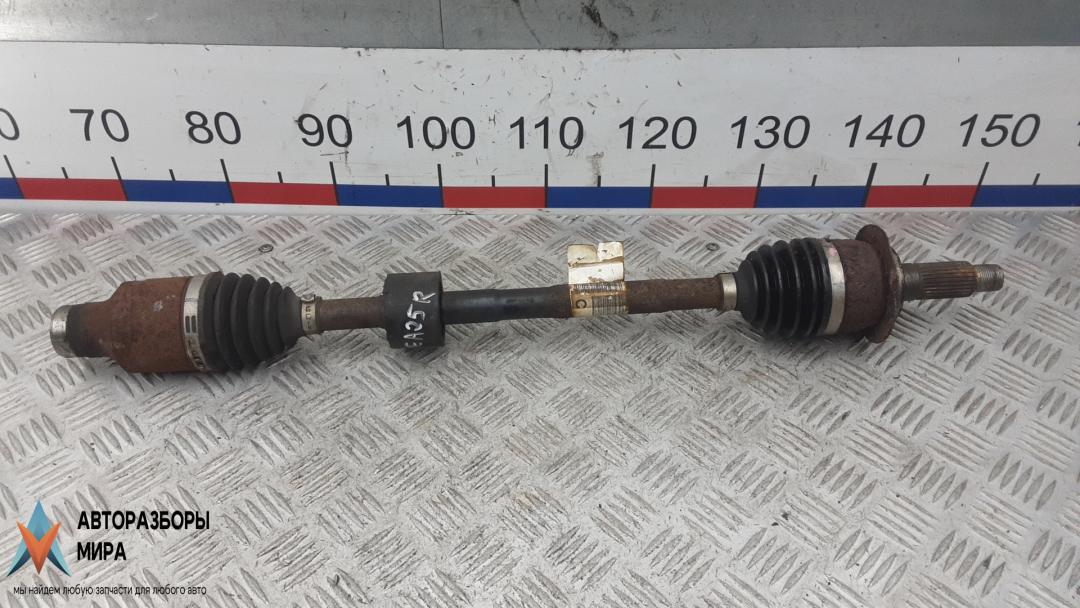 полуось передняя правая (приводной вал, ШРУС) Suzuki SX4 1 поколение 2008, 1.6 л., бензин, МКПП, хетчбэк 5 дв. - фото №1