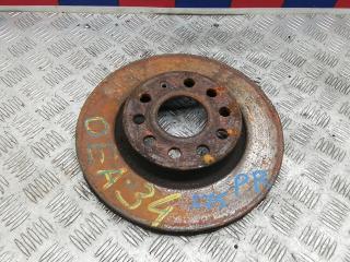 диск тормозной передний Skoda Octavia 2 поколение (A5) [рестайлинг] 2012, 1.6 л., дизель, МКПП, хетчбэк 5 дв.