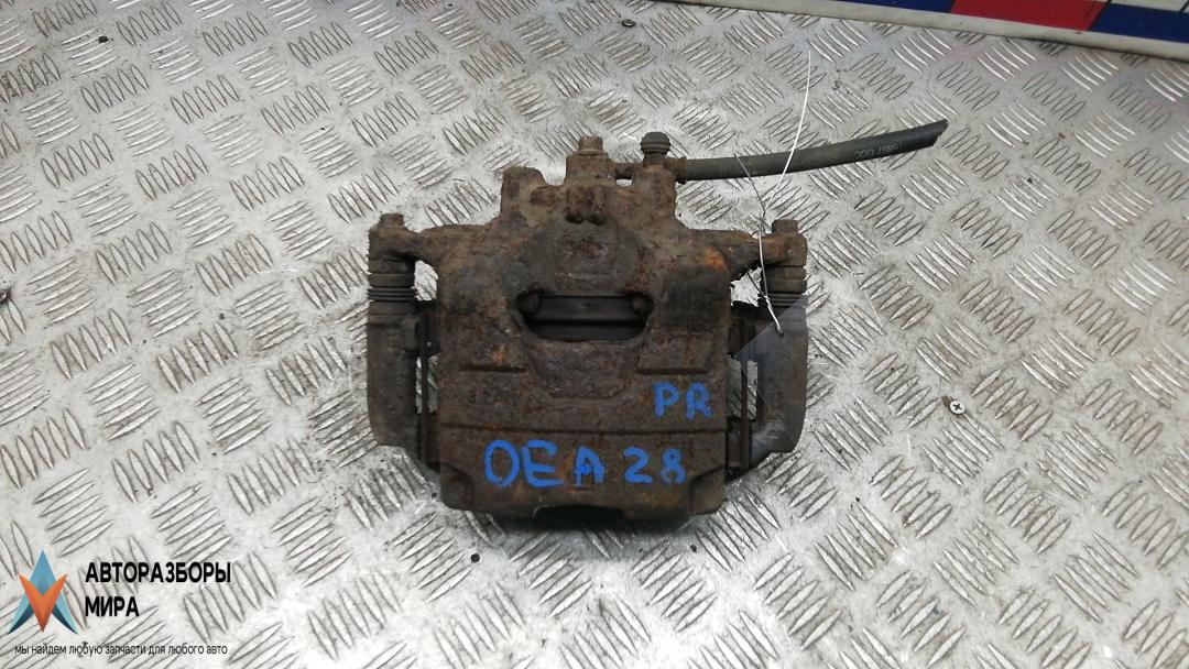 суппорт передний левый Chevrolet Orlando 1 поколение 2011, 1.8 л., бензин, МКПП, минивэн, 13301226 - фото №1