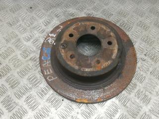 диск тормозной задний Nissan Qashqai 1 поколение [рестайлинг] 2010, 1.6 л., бензин, МКПП, внедорожник 5 дв.