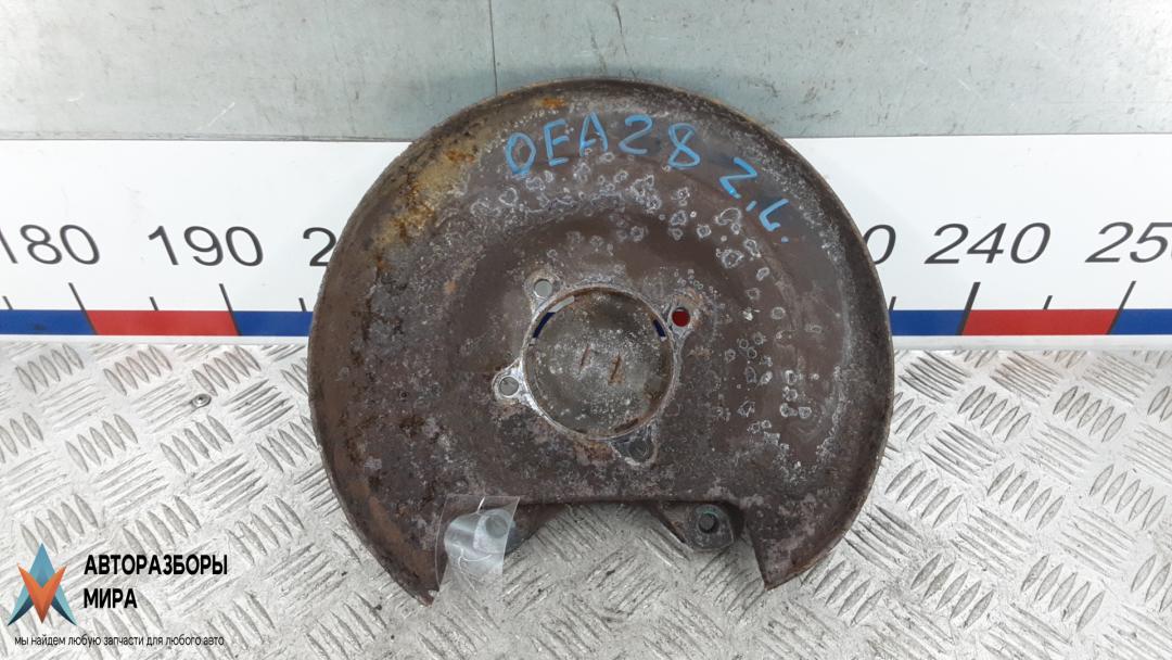 защитный кожух тормозного механизма Chevrolet Orlando 1 поколение 2011, 1.8 л., бензин, МКПП, минивэн, 13408175 - фото №1