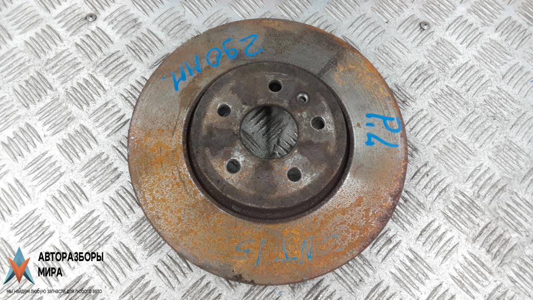 диск тормозной передний Opel Mokka 1 поколение 2015, 1.7 л., дизель, МКПП, внедорожник 5 дв., 569091, 13502059 - фото №1