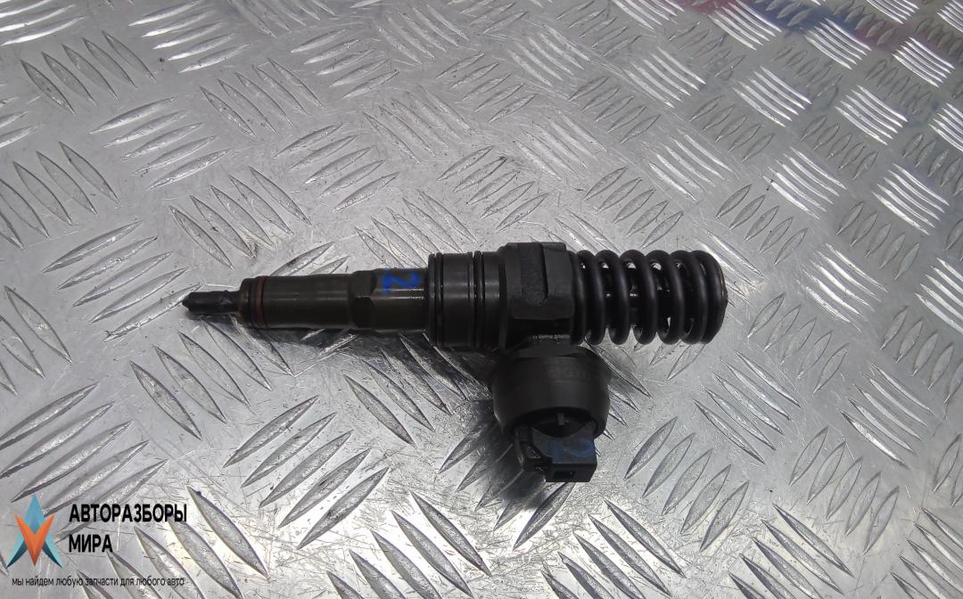 форсунка Volkswagen Touran 1 поколение 2004, 1.9 л., дизель, МКПП, минивэн, 0414720215, PDB016 - фото №1
