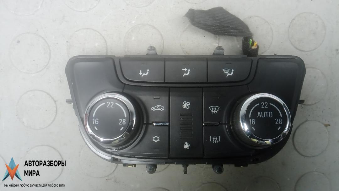 блок управления печки / климат-контроля Opel Mokka 1 поколение 2015, 1.7 л., дизель, МКПП, внедорожник 5 дв., 13429880, 1822461 - фото №1