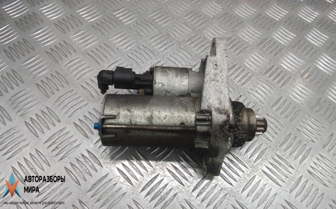 стартер Volkswagen Golf 6 поколение 2009, 1.4 л., бензин, МКПП, хетчбэк 5 дв., 02T911023S - фото №1