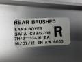 накладка на порог внутренняя Land Rover Range Rover 4 поколение 2012, 4.4 л., дизель, АКПП, внедорожник 5 дв., EAP500920 - фото №3