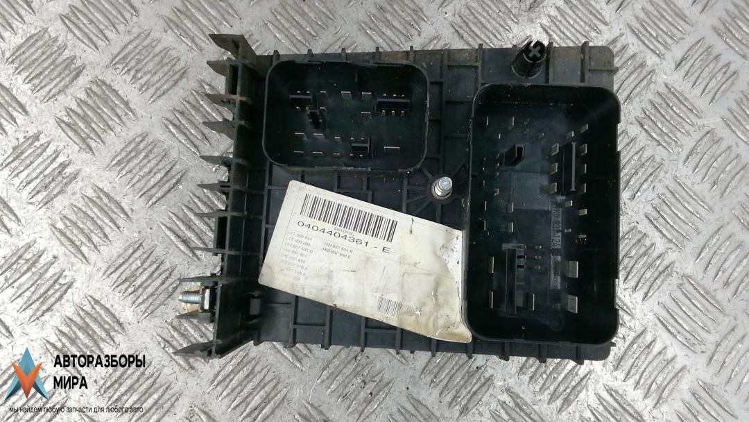 блок комфорта Volkswagen Touran 1 поколение 2004, 1.9 л., дизель, МКПП, минивэн, 1H1912032269 - фото №1