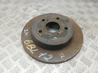 диск тормозной задний Toyota RAV4 3 поколение (XA30) [рестайлинг] 2008, 2.2 л., дизель, МКПП, внедорожник 5 дв.