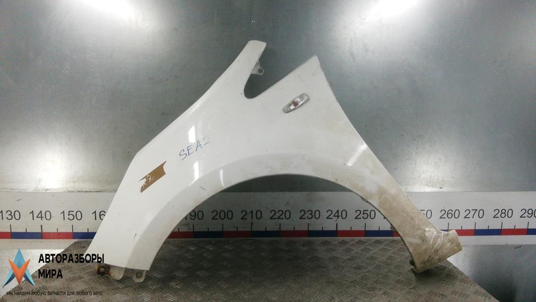крыло переднее левое Kia Rio 3 поколение 2014, 1.2 л., бензин, МКПП, хетчбэк 5 дв., 663111W150 - фото №1