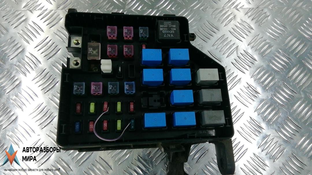 блок предохранителей Hyundai Santa Fe 2 поколение (CM) 2005, 2.0 л., дизель, МКПП, внедорожник 5 дв., 91288-26203 - фото №1