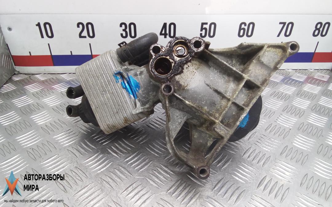 Корпус масляного фильтра бензиновый Porsche Cayenne 955 2004, 3.2 л., бензин, АКПП, универсал, 022199308 - фото №1