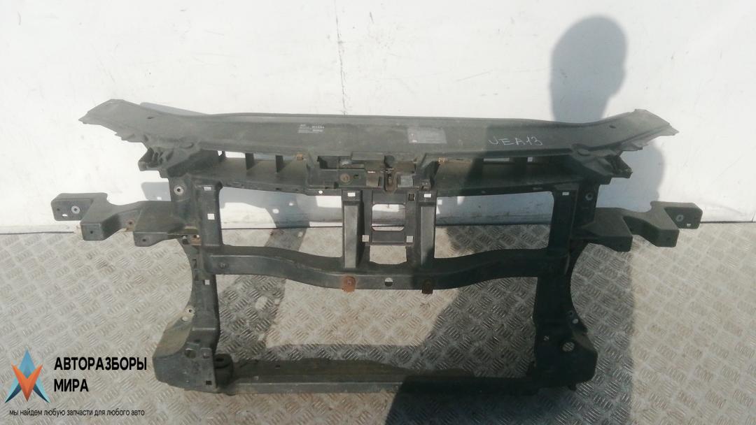 Передняя панель крепления облицовки (телевизор) Volkswagen Passat B6 2008, 2.0 л., дизель, МКПП, седан - фото №1