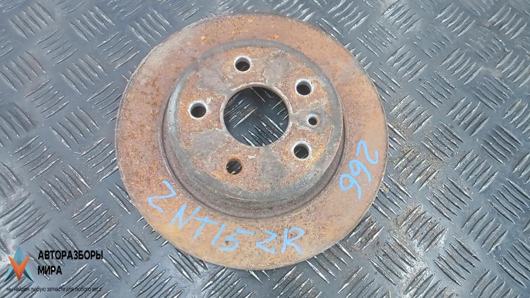 диск тормозной задний Opel Mokka 1 поколение 2015, 1.7 л., дизель, МКПП, внедорожник 5 дв., 13502135, 569072 - фото №1