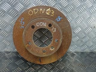 диск тормозной задний Peugeot Boxer 2 поколение 2000, 2.5 л., дизель, МКПП, микроавтобус