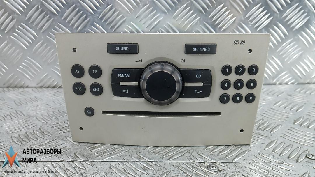 магнитола Opel Corsa D 2008, 1.0 л., бензин, МКПП, хетчбэк 5 дв., 497316088 - фото №1