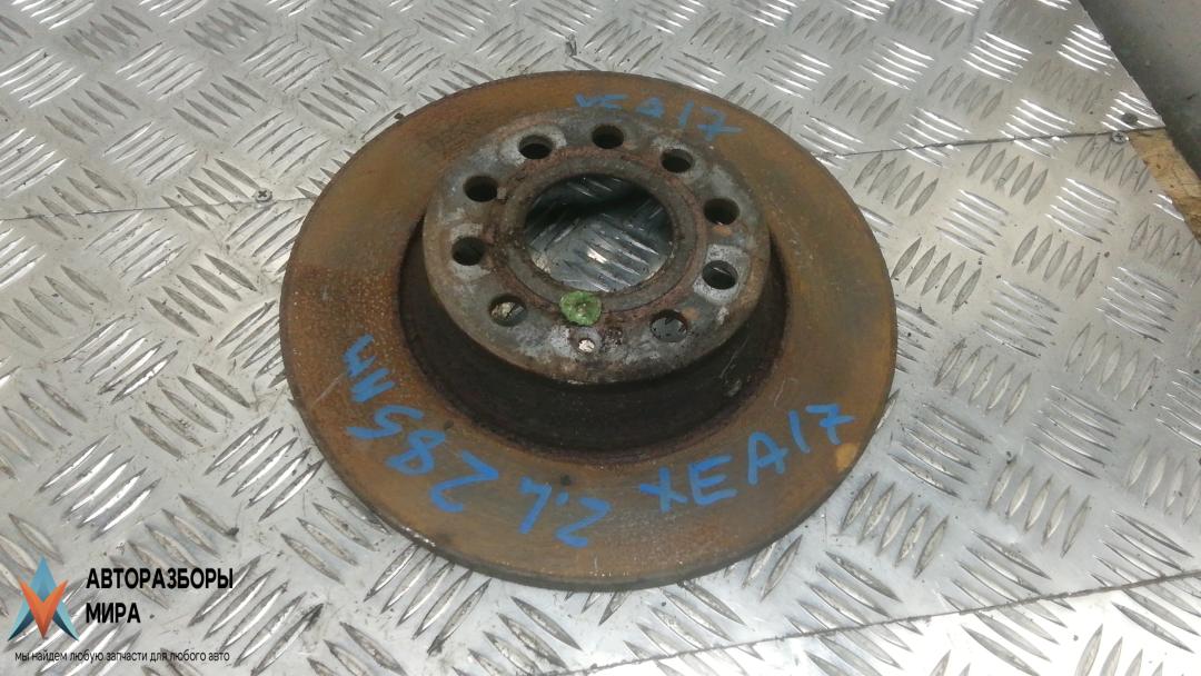 диск тормозной задний Skoda Superb 2 поколение 2009, 2.0 л., дизель, МКПП, хетчбэк 5 дв., 1K0615601AD - фото №1