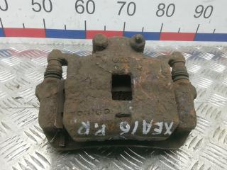 суппорт передний правый Mitsubishi L200 4 поколение 2006, 2.5 л., дизель, МКПП, пикап