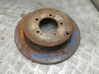 диск тормозной задний Citroen C-Crosser 1 поколение 2010, 2.2 л., D HDi, дизель, МКПП, внедорожник 5 дв.