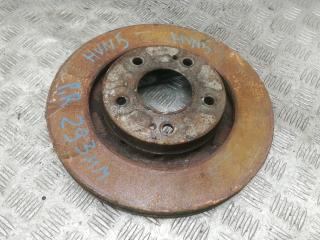 диск тормозной передний Citroen C-Crosser 1 поколение 2010, 2.2 л., D HDi, дизель, МКПП, внедорожник 5 дв.