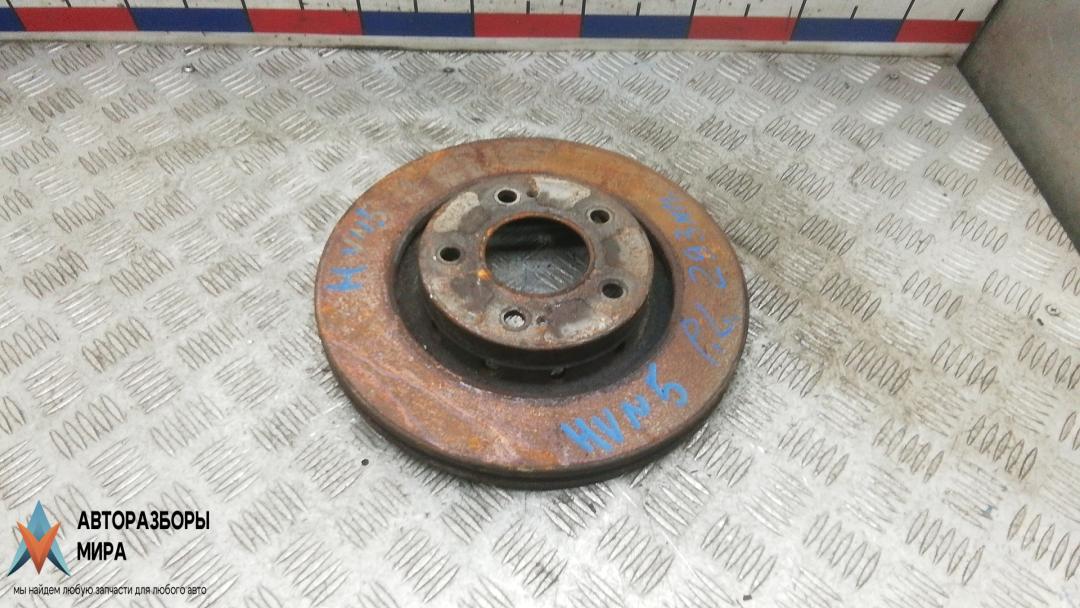 диск тормозной передний Citroen C-Crosser 1 поколение 2010, 2.2 л., D HDi, дизель, МКПП, внедорожник 5 дв. - фото №1