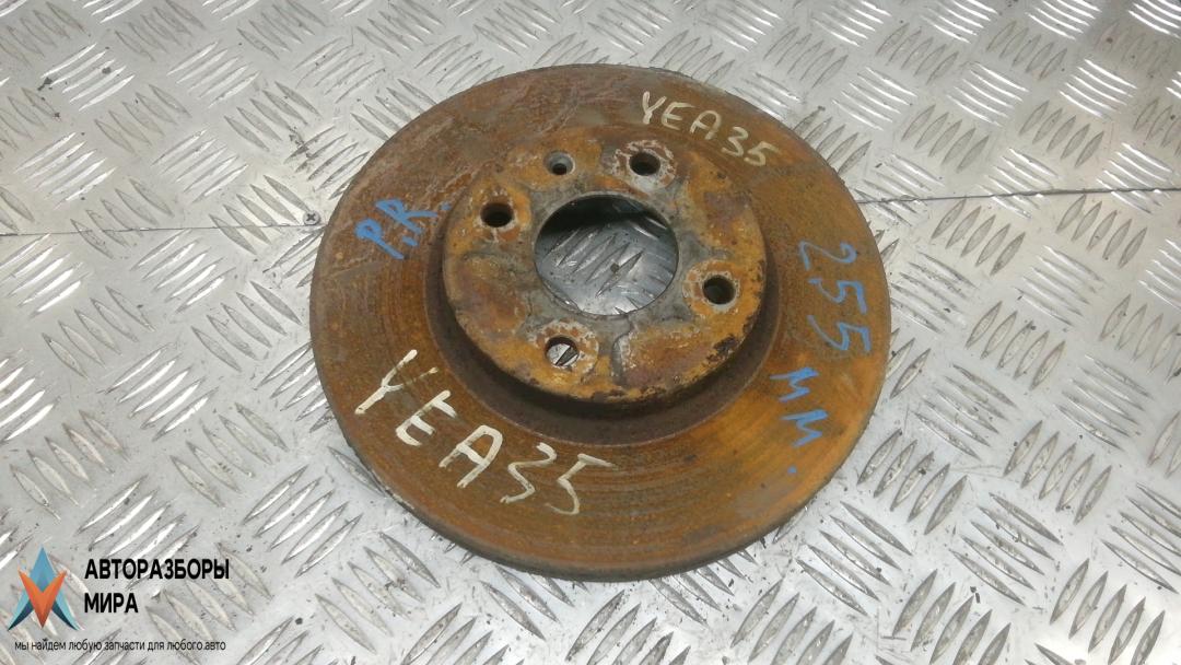 диск тормозной передний Chevrolet Aveo T300 2013, 1.4 л., бензин, МКПП, хетчбэк 5 дв., 13502001 - фото №1