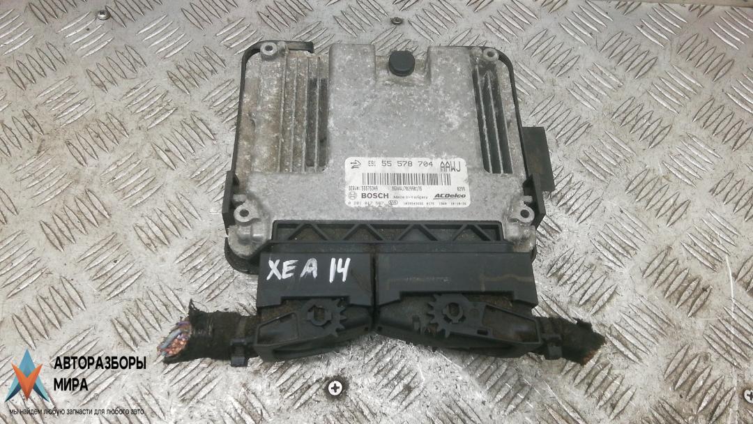 ЭБУ Opel Meriva 2 поколение (B) 2011, 1.3 л., дизель, МКПП, минивэн, 55578704 - фото №1