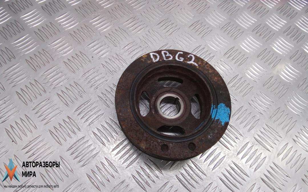 Шкив коленвала демпферный бензиновый Nissan Murano Z50 2005, 3.5 л., бензин, вариатор, внедорожник 5 дв. - фото №1