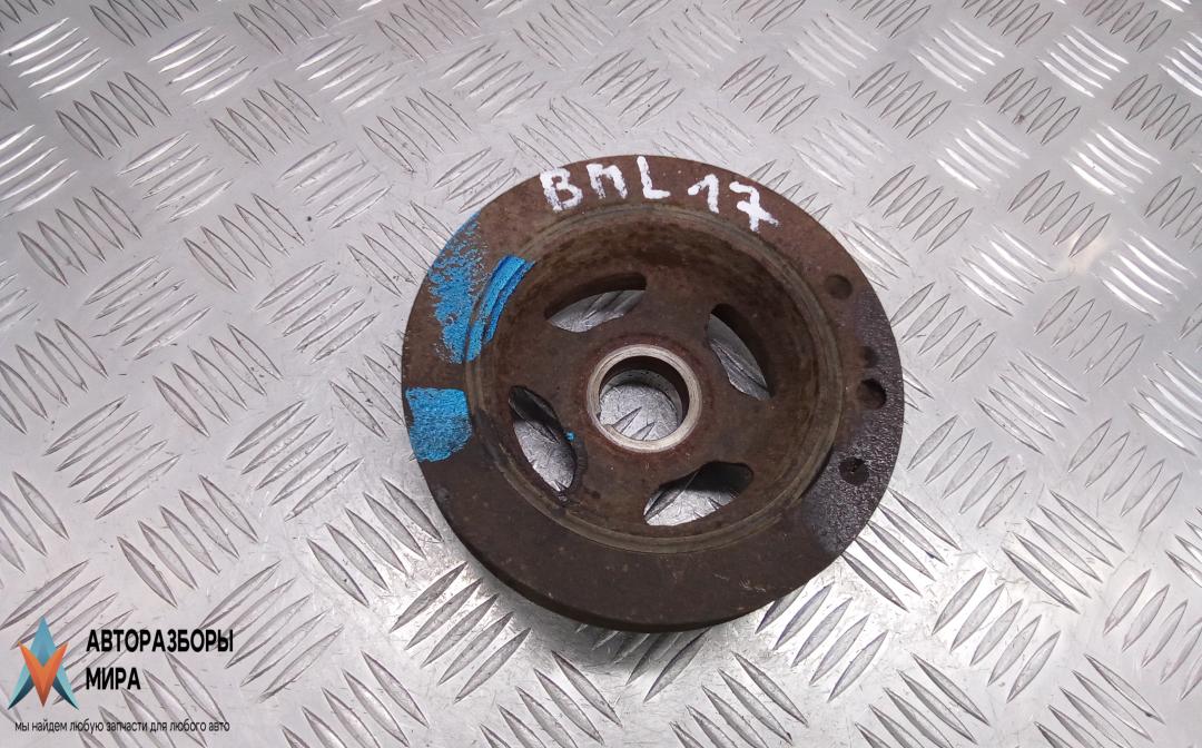 Шкив коленвала демпферный бензиновый Nissan Murano Z50 2005, 3.5 л., бензин, АКПП, внедорожник 5 дв. - фото №1