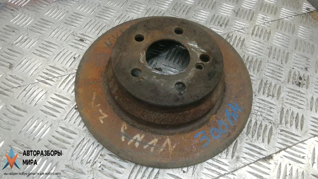 диск тормозной задний Mercedes-Benz E-Класс W211/S211 2003, 3.2 л., D E320 CDI, дизель, АКПП, седан - фото №1