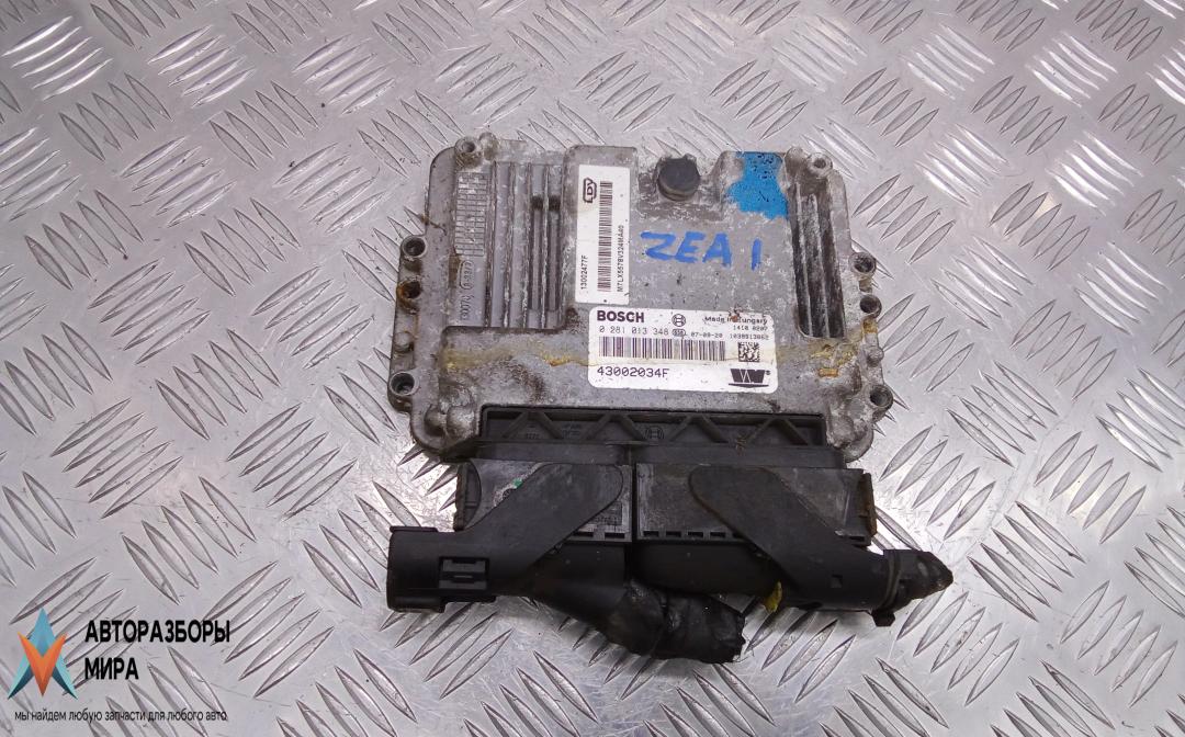 ЭБУ LDV Maxus 1 поколение 2008, 2.5 л., дизель, МКПП, микроавтобус, 0281013348 - фото №1