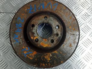 диск тормозной передний Fiat Doblo 2 поколение 2012, 1.3 л., дизель, МКПП