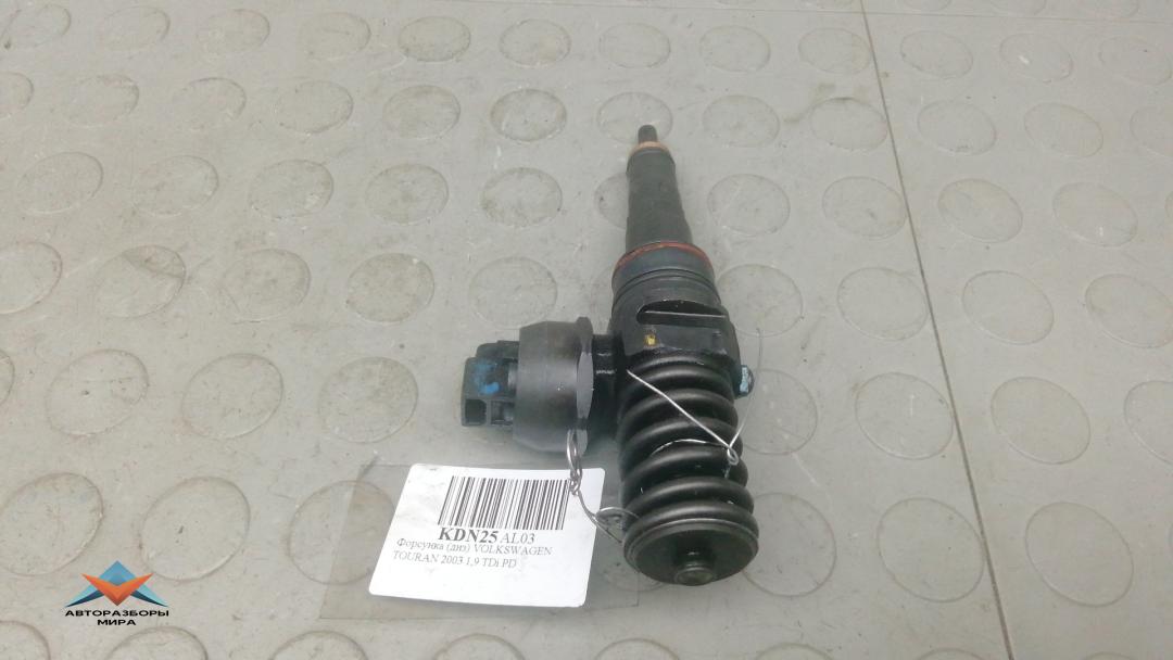 форсунка Volkswagen Touran 1 поколение 2003, 1.9 л., дизель, МКПП, минивэн, 0414720215, PDB016 - фото №1