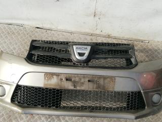 бампер передний Dacia Sandero 2 поколение 2015, 1.2 л., бензин, МКПП, хетчбэк 5 дв.