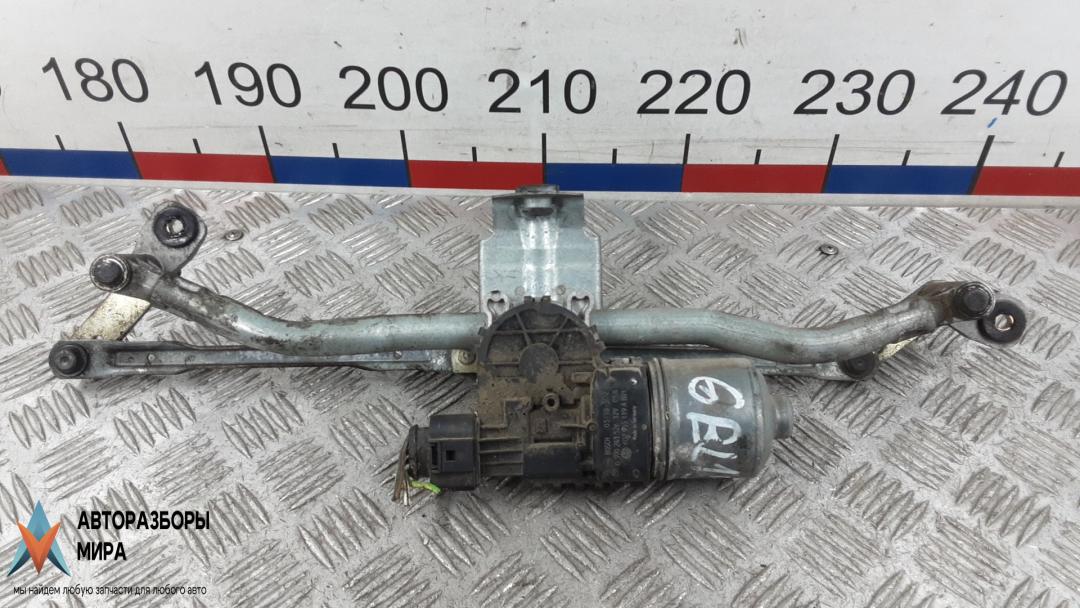 Трапеция дворников SEAT Ibiza 3 поколение 2003, 1.4 л., дизель, МКПП, хетчбэк 5 дв., 6L1955601, 6Q2955119A, 6L1955023G - фото №1