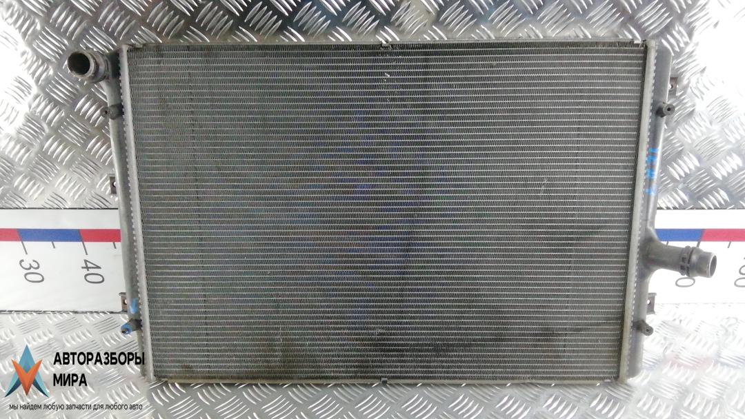 радиатор охлаждения Volkswagen Passat CC 1 поколение 2009, 2.0 л., TDi, дизель, МКПП, седан - фото №1