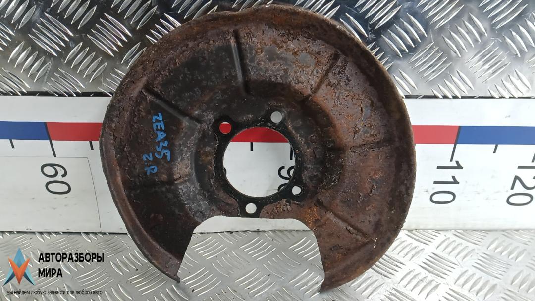 защитный кожух тормозного механизма Ford S-Max 1 поколение 2008, 1.8 л., дизель, МКПП, минивэн, PRAVO - фото №1