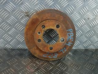 диск тормозной задний Volkswagen Polo 4 поколение [рестайлинг] 2006, 1.9 л., дизель, МКПП, хетчбэк 5 дв., 1J0615601N