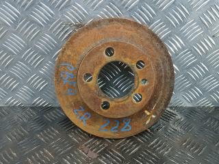 диск тормозной задний Volkswagen Polo 4 поколение [рестайлинг] 2006, 1.9 л., дизель, МКПП, хетчбэк 5 дв., 1J0615601N