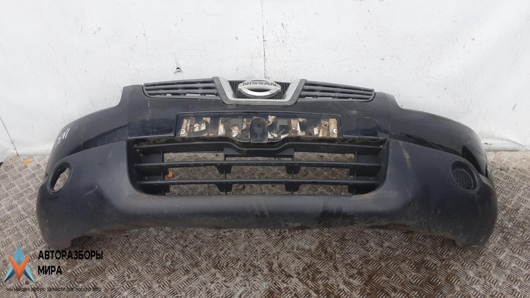 бампер передний Nissan Qashqai 1 поколение 2009, 1.5 л., дизель, МКПП, внедорожник 5 дв., 62022JD20H - фото №1