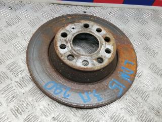 диск тормозной задний Volkswagen Passat B6 2007, 1.9 л., дизель, МКПП, седан, 1K0615601AD, 5Q0615601G