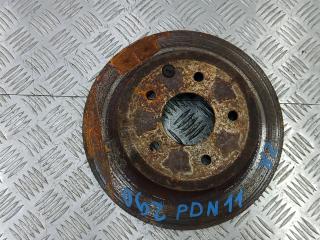 диск тормозной задний Nissan Qashqai 1 поколение 2008, 1.5 л., дизель, МКПП, внедорожник 5 дв., 43206JD00A