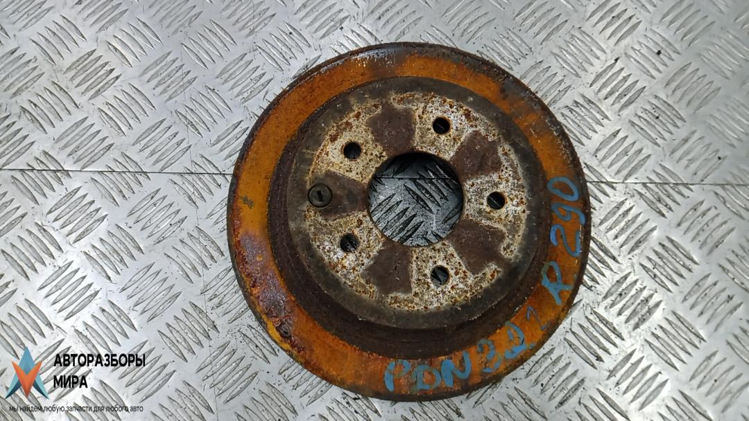 диск тормозной задний Nissan Qashqai 1 поколение 2007, 1.5 л., дизель, МКПП, внедорожник 5 дв., 43206JD00A - фото №1