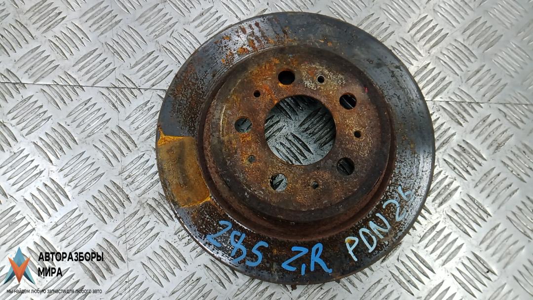 диск тормозной задний Volvo XC70 3 поколение 2007, 2.4 л., D D5, дизель, АКПП, внедорожник 5 дв. - фото №1