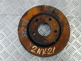 диск тормозной передний Mitsubishi Lancer 10 поколение 2010, 2.0 л., DiD, дизель, МКПП, хетчбэк 5 дв., 4615A115