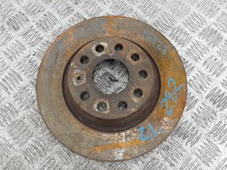 диск тормозной задний Skoda Superb 2 поколение [рестайлинг] 2014, 2.0 л., дизель, МКПП, хетчбэк 5 дв., 1K0615601AD, 5Q0615601G