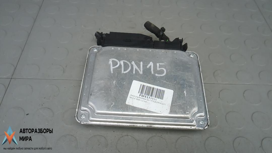 ЭБУ Volkswagen Golf 5 поколение 2005, 1.4 л., бензин, МКПП, хетчбэк 5 дв., 036906032BE - фото №1