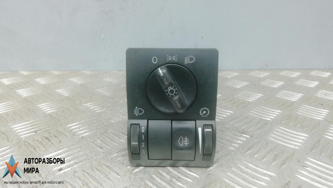 переключатель света Opel Combo 3 поколение (C) 2002, 1.7 л., дизель, МКПП, пикап, 9116614, 9138125, 6241325 - фото №1