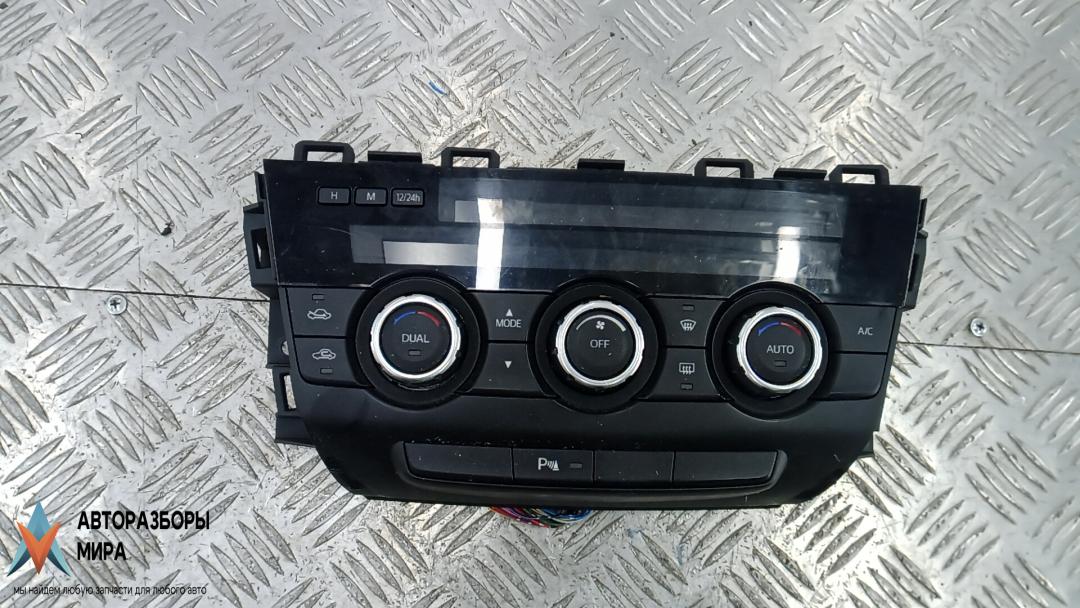 блок управления печки / климат-контроля Mazda CX-5 1 поколение 2013, 2.2 л., дизель, МКПП, внедорожник 5 дв. - фото №1