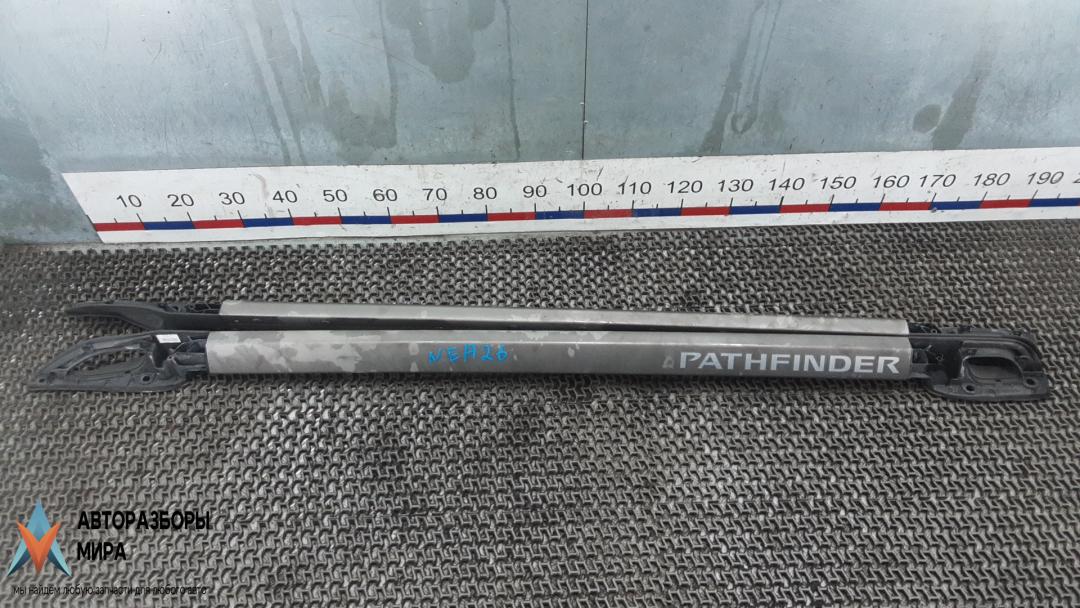 дуги на крышу (рейлинги) Nissan Pathfinder R51 2005, 2.5 л., дизель, МКПП, внедорожник 5 дв. - фото №1