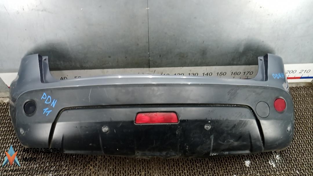 бампер задний Nissan Qashqai 1 поколение 2008, 1.5 л., дизель, МКПП, внедорожник 5 дв., 85022JD10H - фото №1